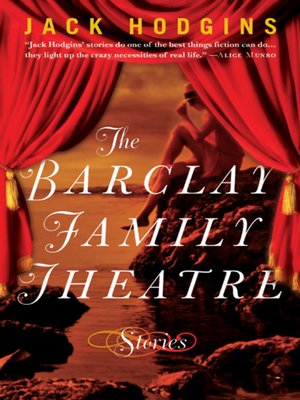 cover image of The Barclay Family Theatre